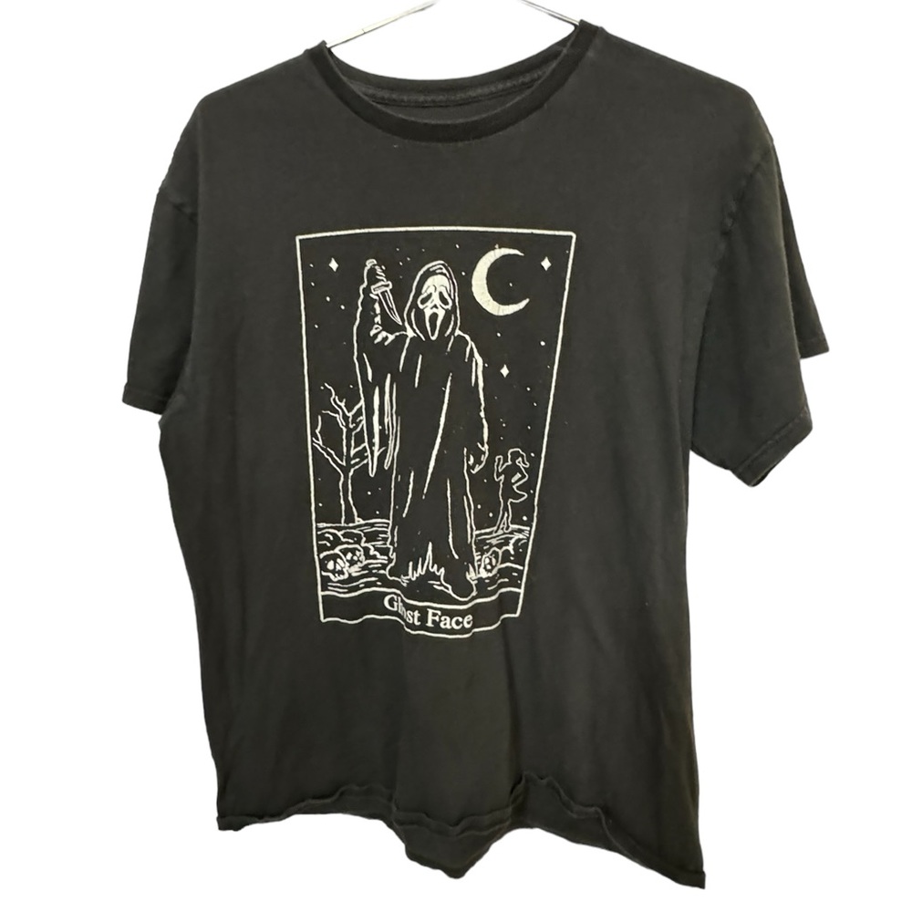 Retro Horror Ghost Face SCREAM Movie Black Men’s M T-Shirt Rare